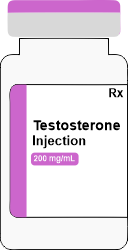 Injectable testosterone